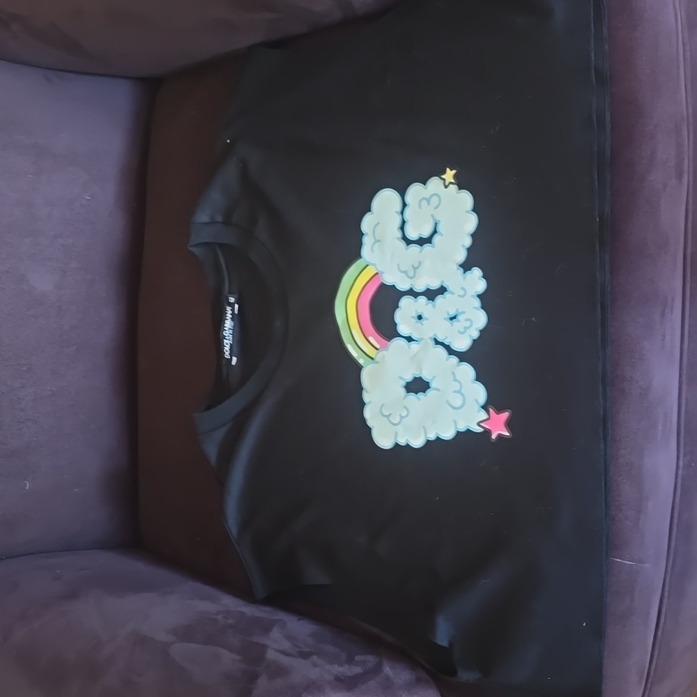 Dolce & Gabbana Black Graphic Tee